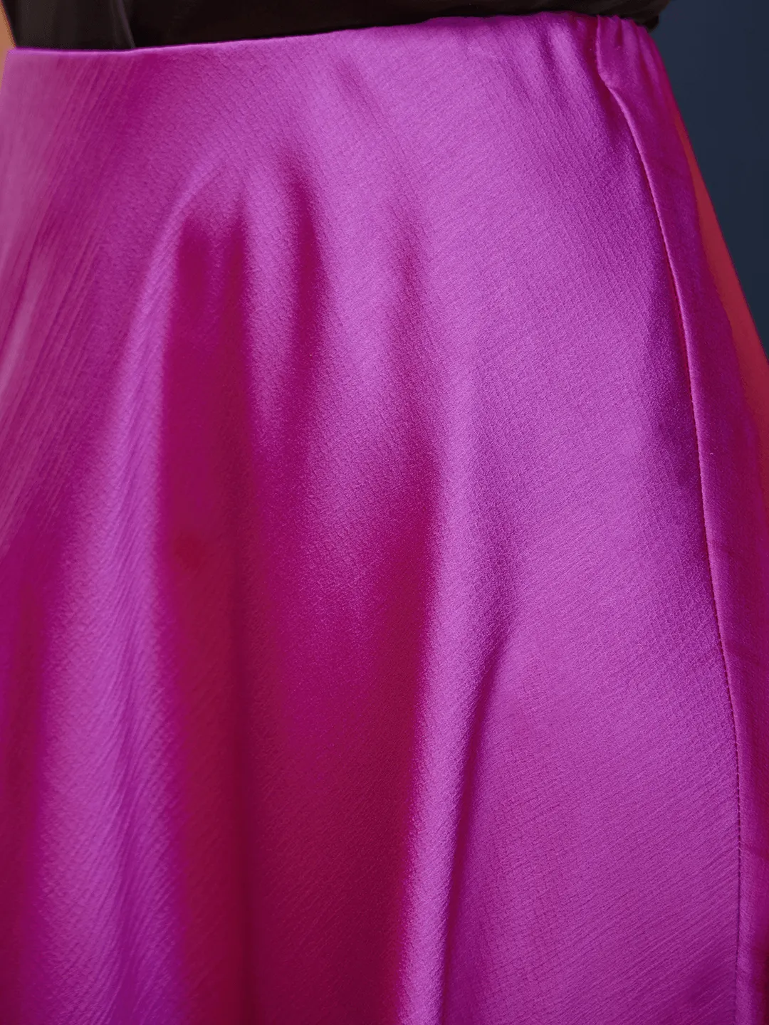 A-Line Flared Skirt - Pink