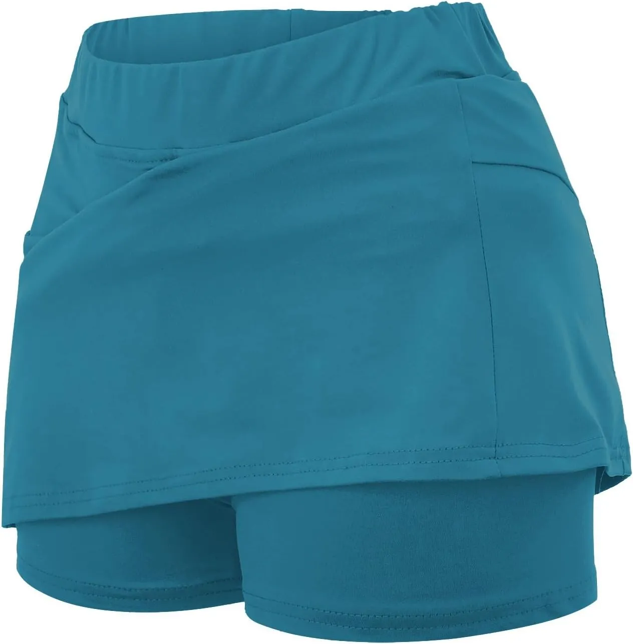 aihihe Golf Skirts for Women with Shorts Long Black Spandex Shorts for Women Plus Size Spandex Shorts Women Gym