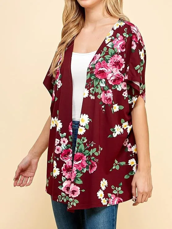 Annva Women Floral Kimono