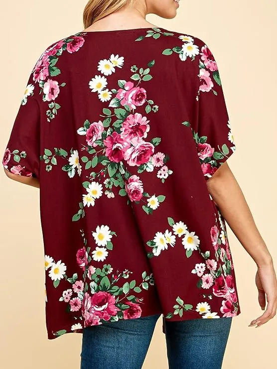 Annva Women Floral Kimono