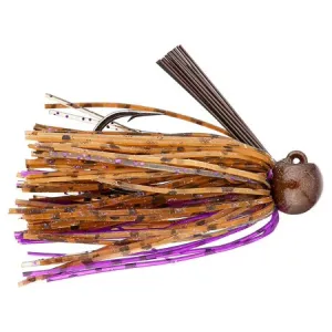 Sure! Heres an optimized version of the product title with modifiers:

Premium Bass Patrol Silicone Western Football Jig, PB and J, 3/8 Oz - Ideal for Bass Fishing