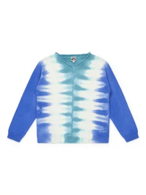 Bonton Tie-Dye Cotton Sweater