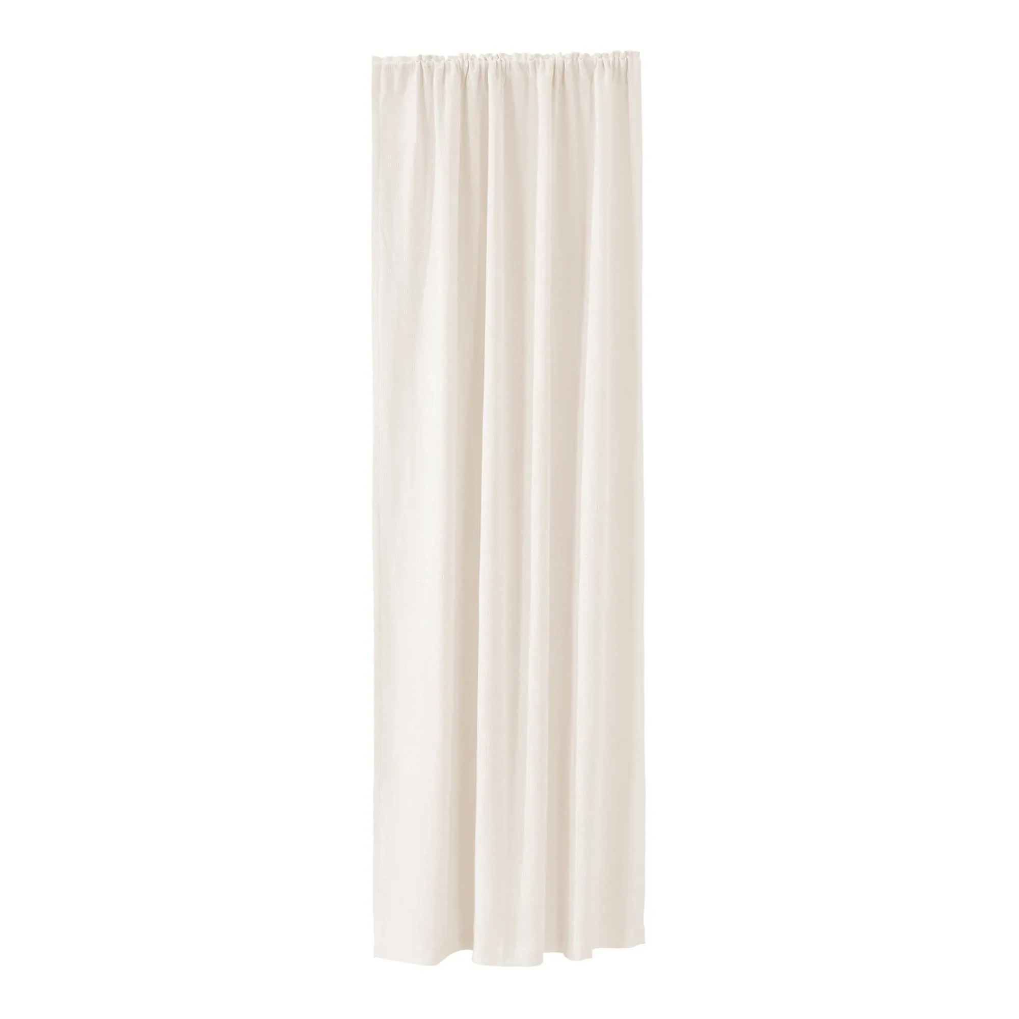 Burlap Antique White Panel 96x50