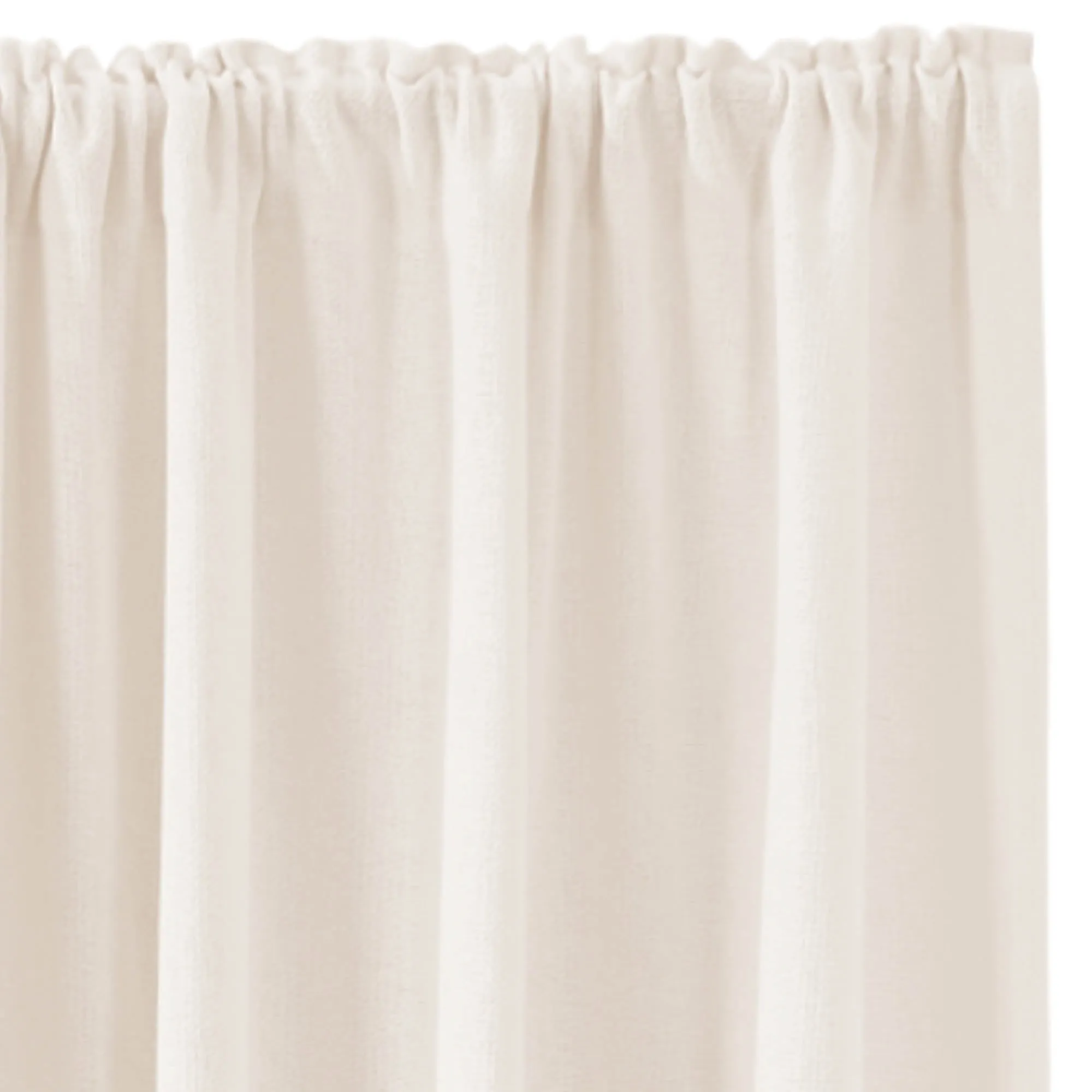 Burlap Antique White Panel 96x50