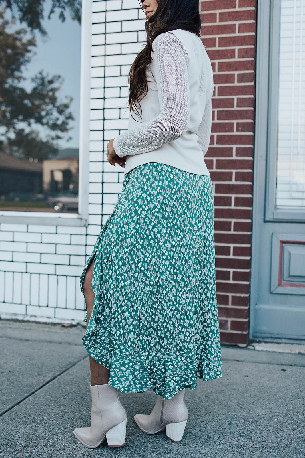Cactus Maxi Skirt