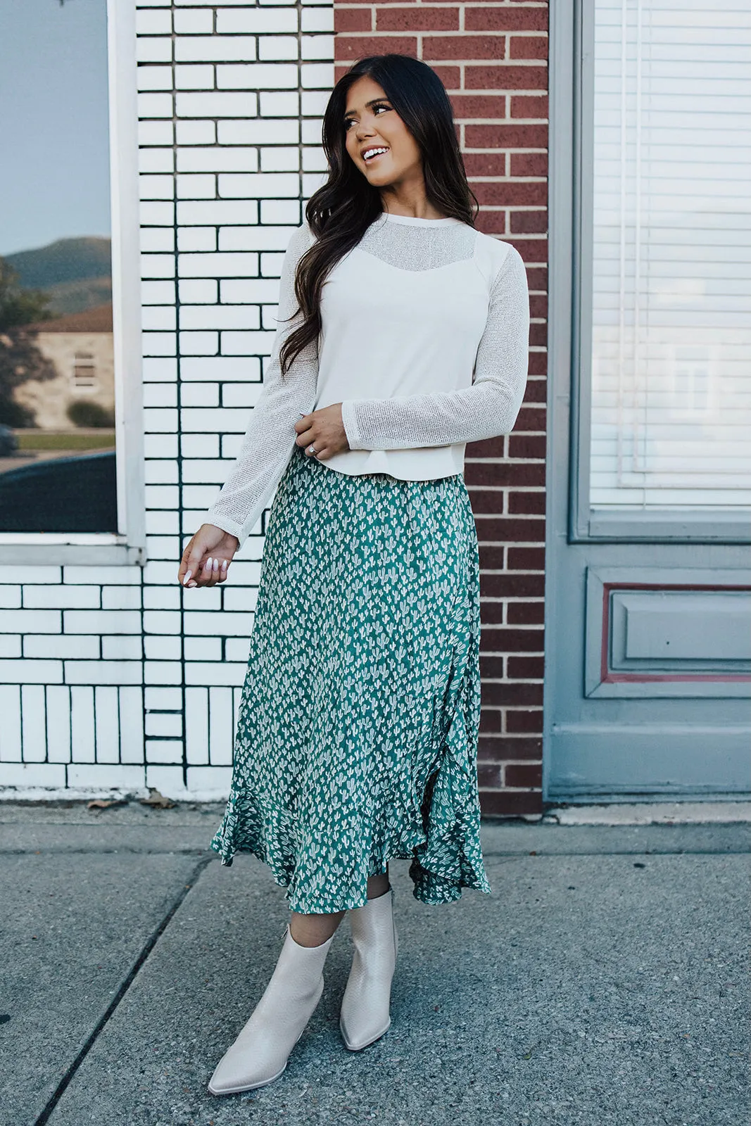 Cactus Maxi Skirt
