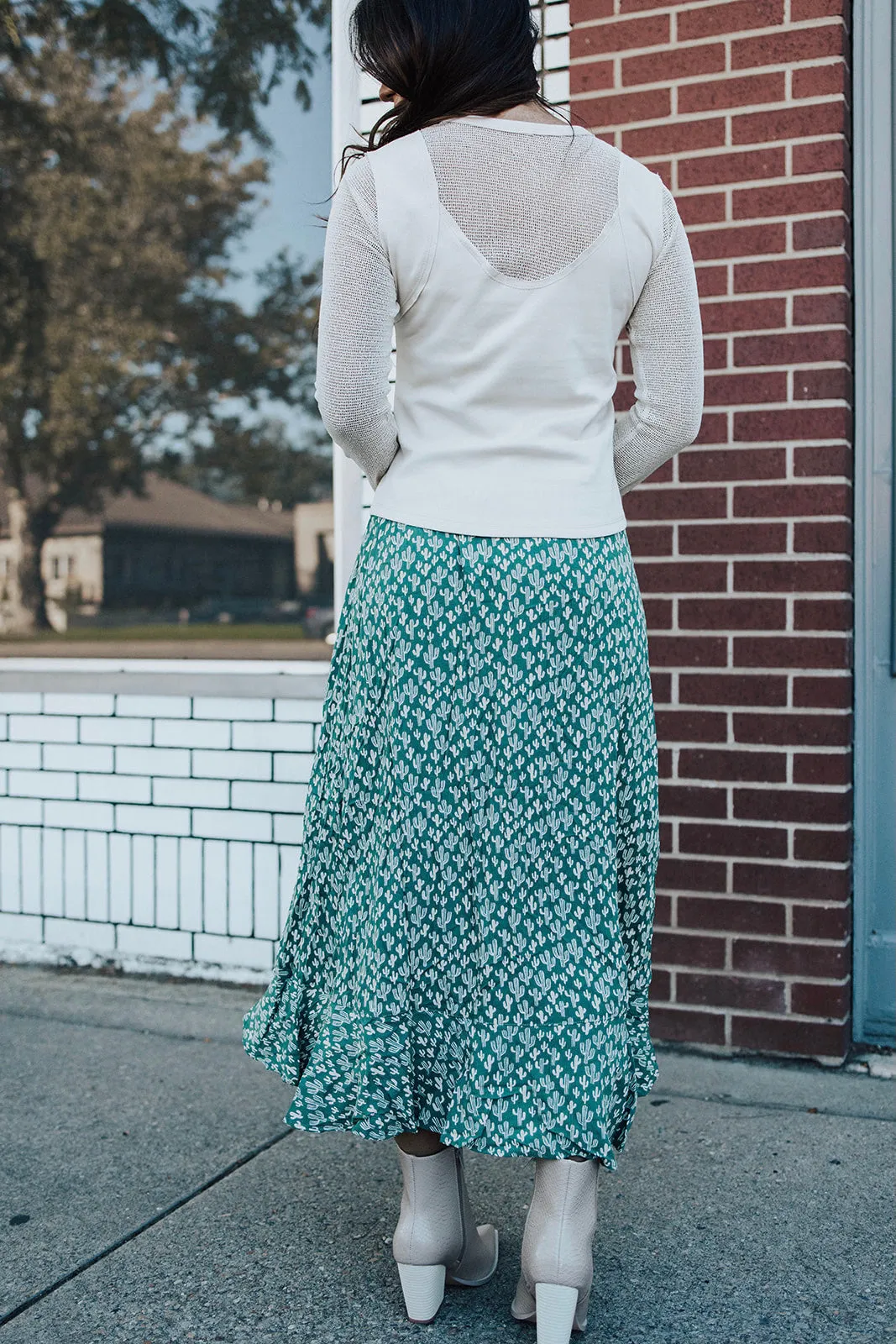Cactus Maxi Skirt