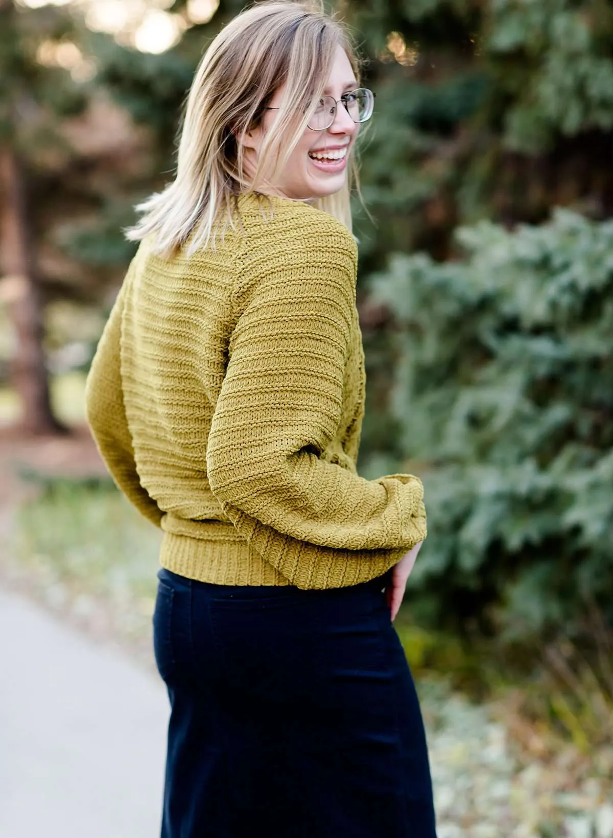 Chenille Cable Knit Sweater-FINAL SALE