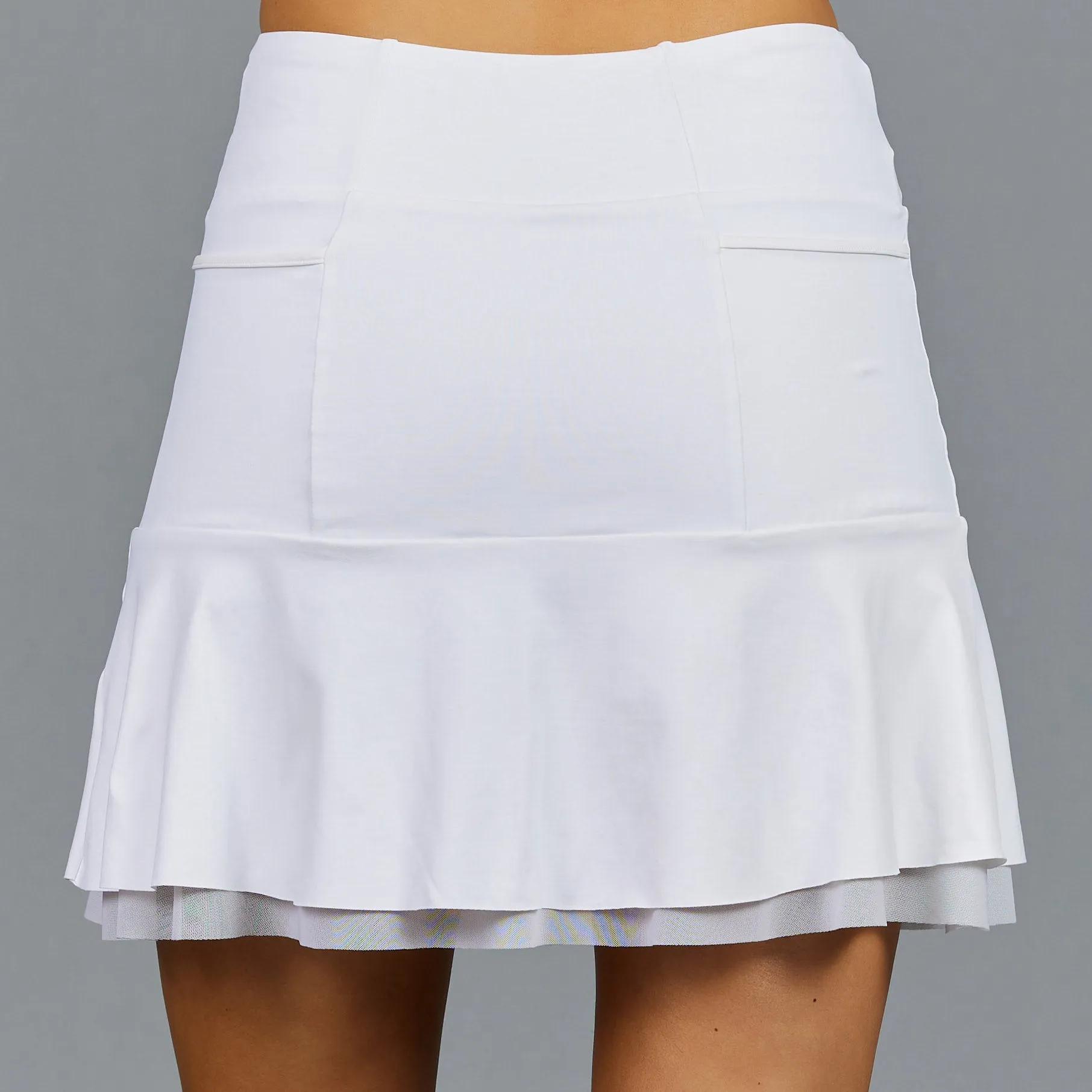 Classic Long Breeze 16.5" Skort (white)