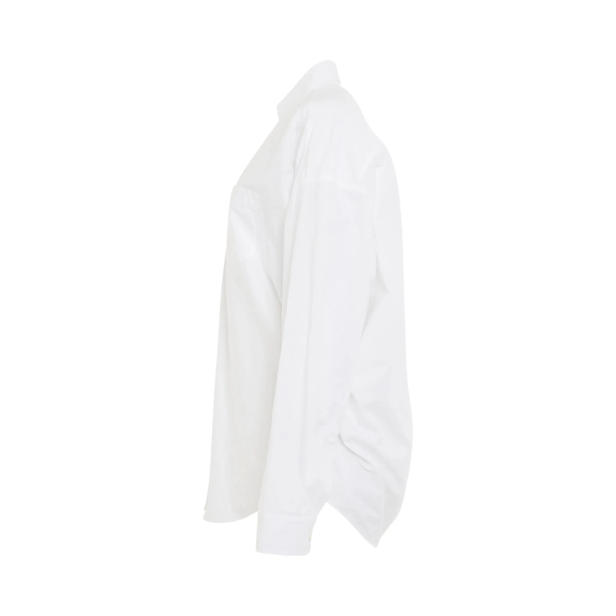 Cocoon Shirt in White