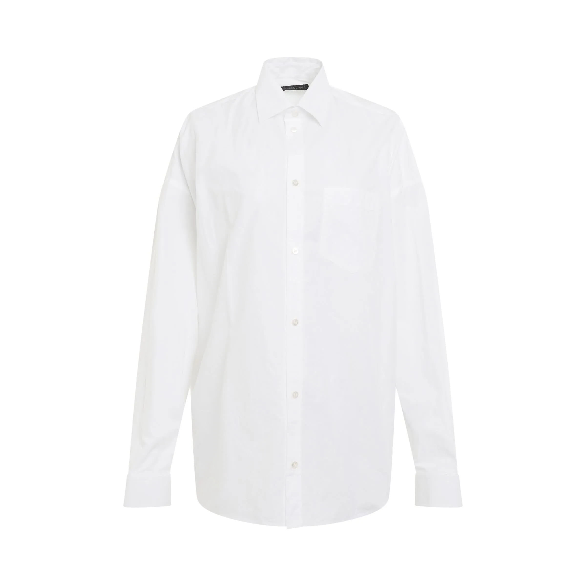 Cocoon Shirt in White