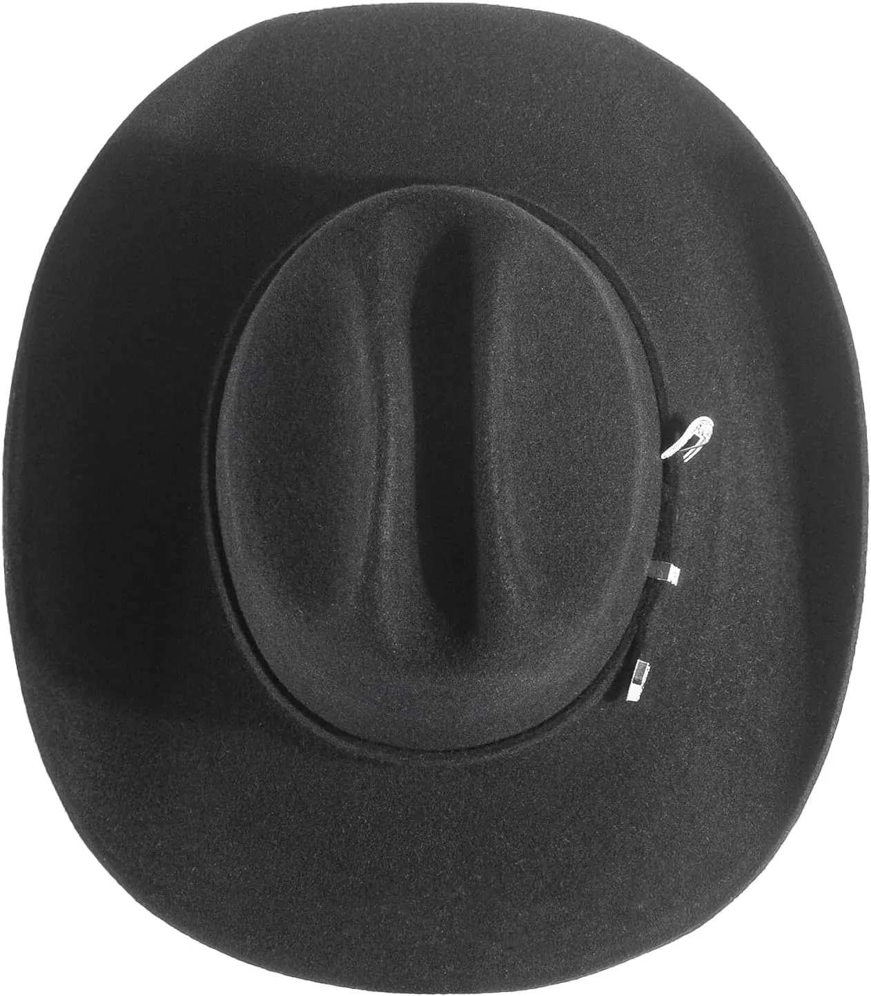 Cowboy Hat Men's Classic Cattleman Hat Cowboy Crease Crown Open Road Outdoor Hat Wide Brim