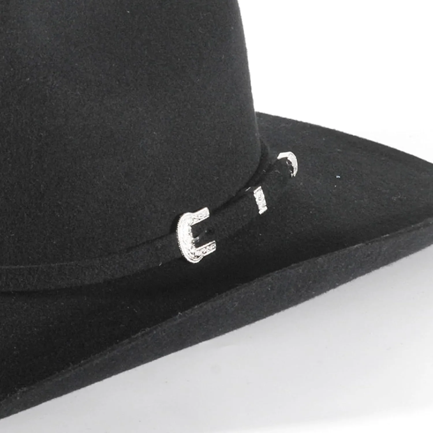 Cowboy Hat Men's Classic Cattleman Hat Cowboy Crease Crown Open Road Outdoor Hat Wide Brim