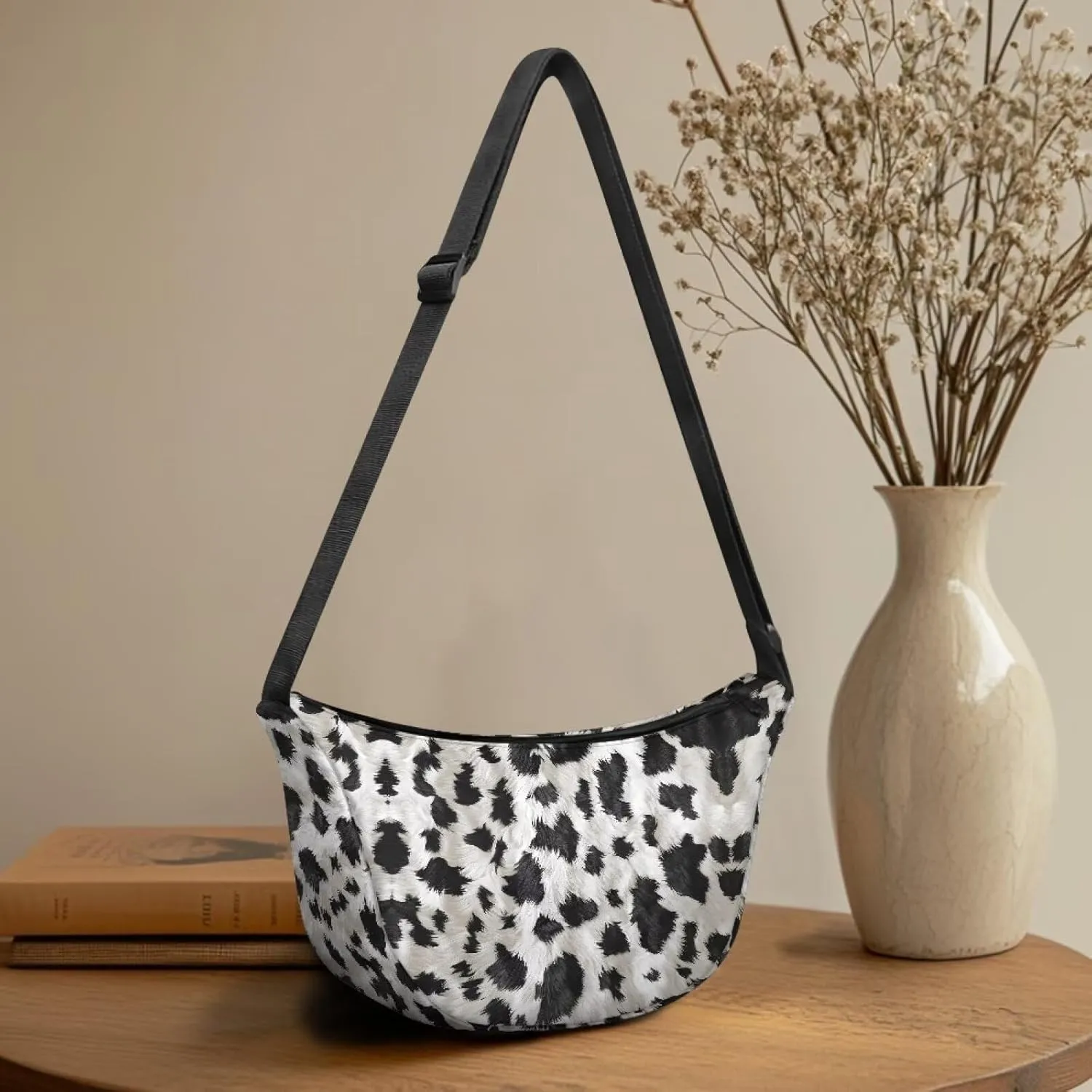 Crescent Cross-body Bags Lightweight and Soft Shoulder Bag Purse Small Dumpling Hobo Bag Fashion Handbags