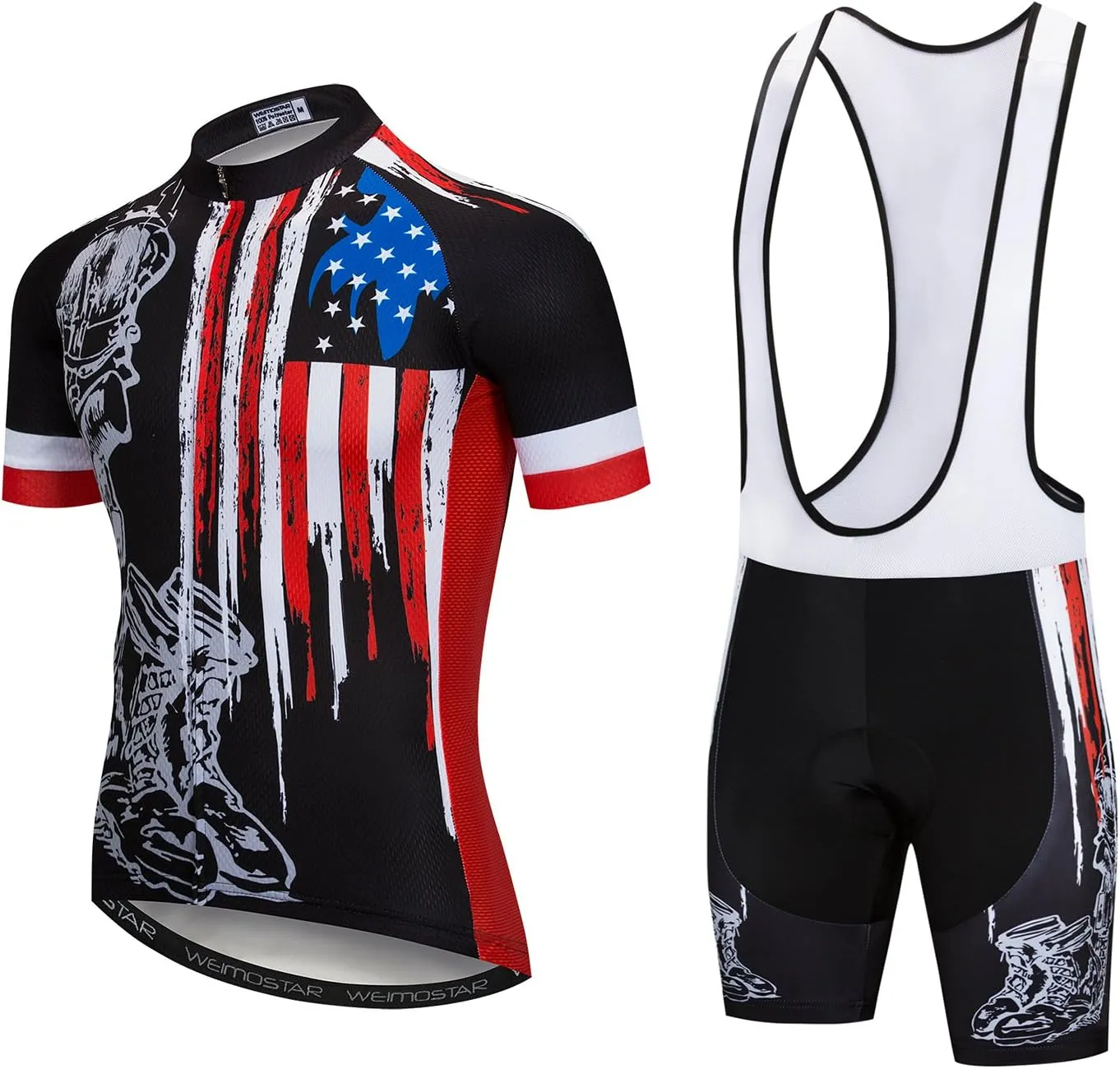 Cycling Jersey 12D Gel pad Bike Shorts Set MTB Ropa Ciclismo Summer Bicycling Maillot wear