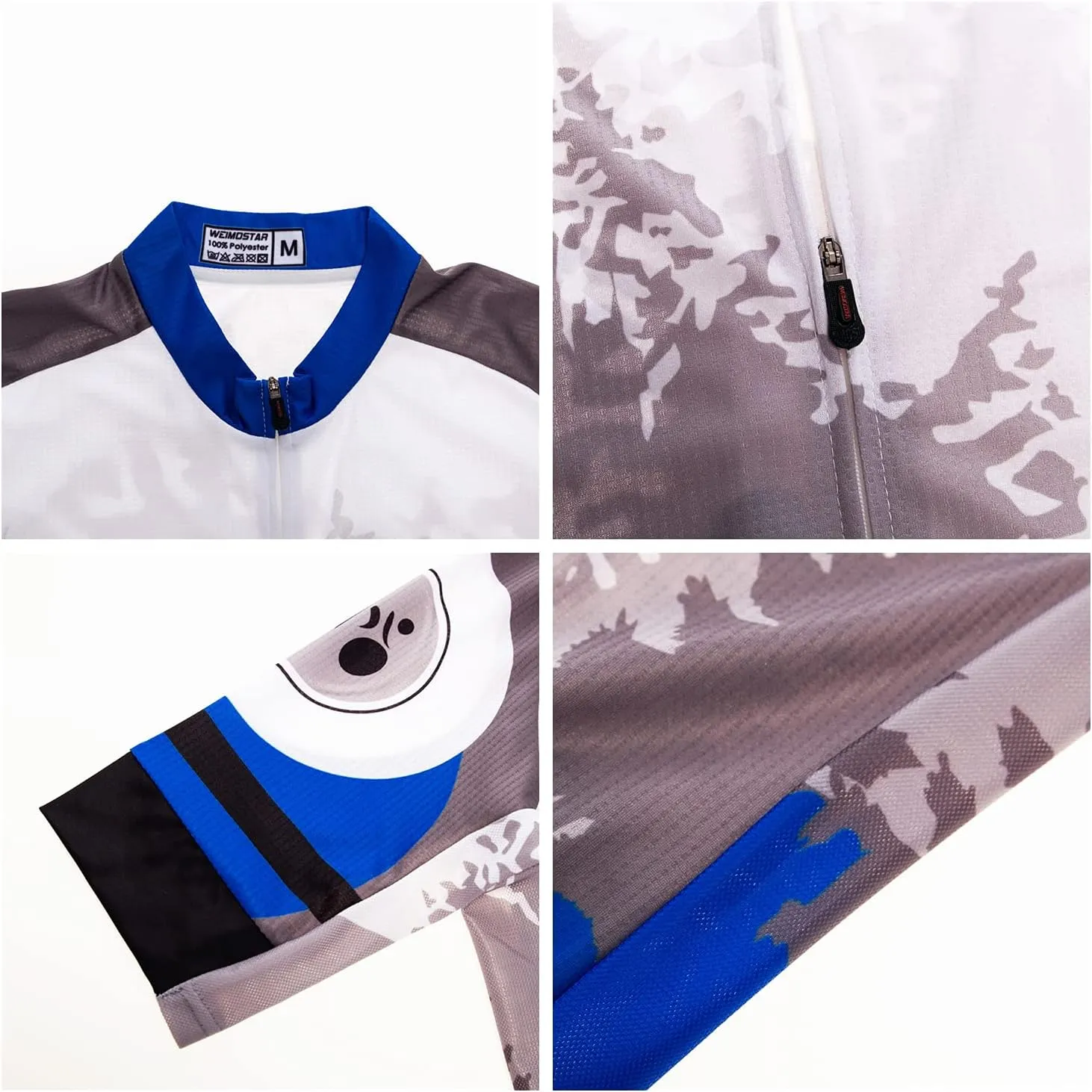 Cycling Jersey Shorts Set Padded Men Bike Top Suit