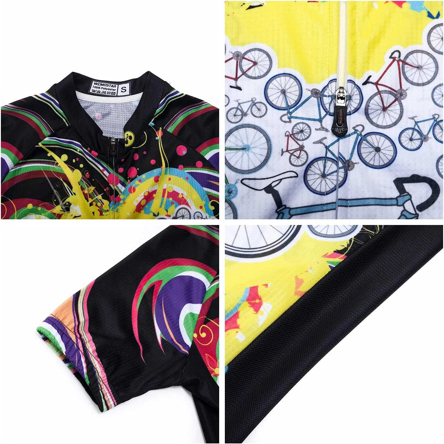 Cycling Jersey Shorts Set Padded Women Bike Bicycle Top Suit Summer
