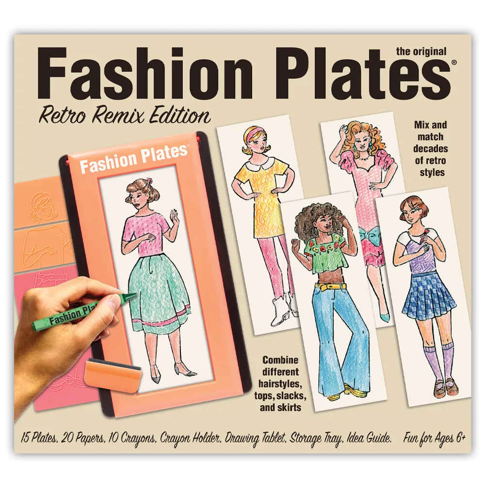 Fashion Plates Retro Remix Edition