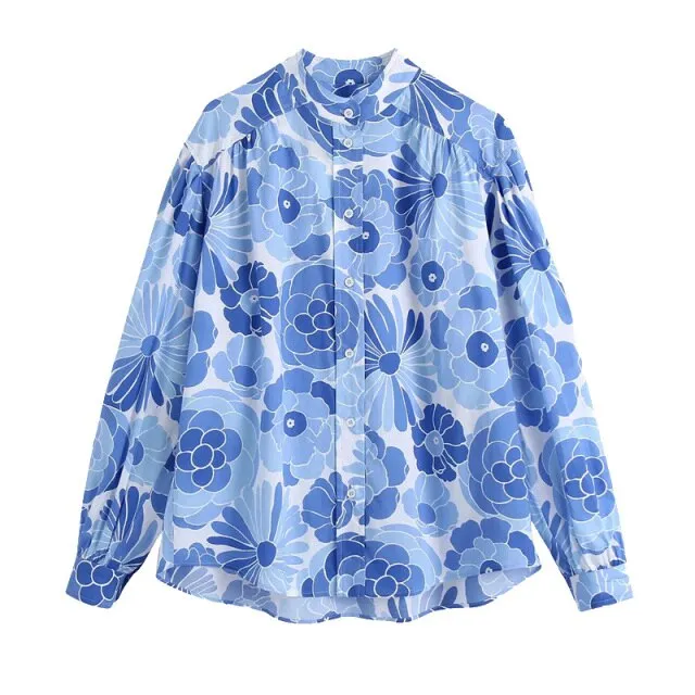 FLORAL PRINTED BLOUSE