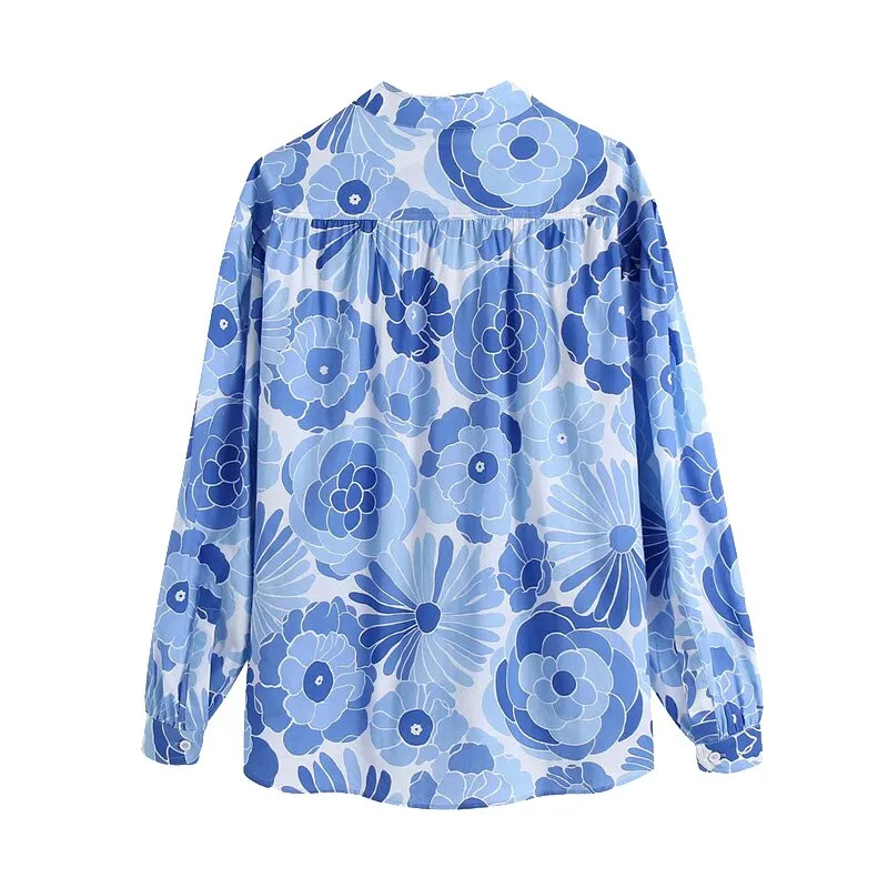 FLORAL PRINTED BLOUSE