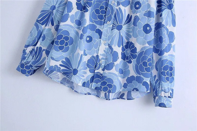 FLORAL PRINTED BLOUSE