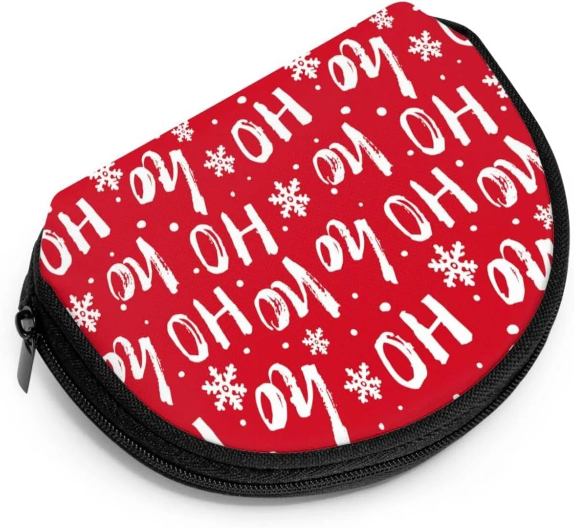 Half Moon Cosmetic Bag Travel Makeup Pouch for Women Small