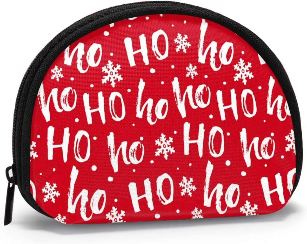 Half Moon Cosmetic Bag Travel Makeup Pouch for Women Small