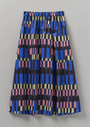 Isobel Harvey Asymmetric Check Print Skirt | Multi
