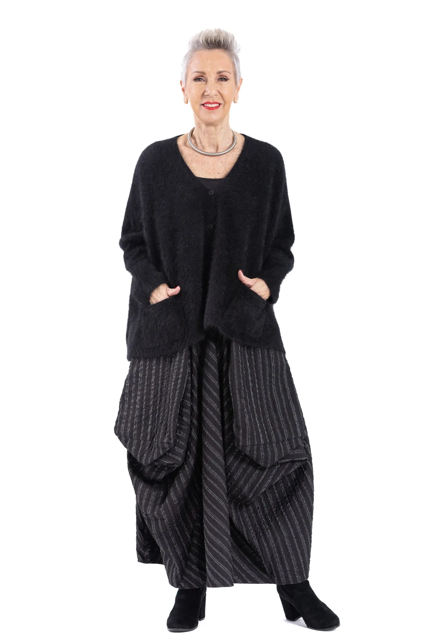 METALLIC SKIRT MS