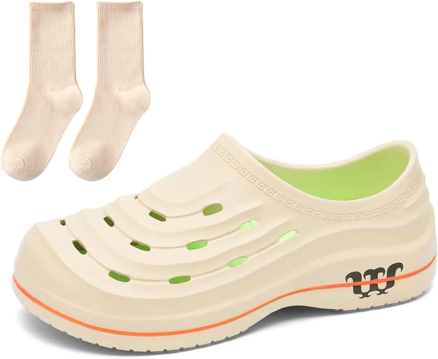 Nurse Clogs for Women Men,Non Slip Clogs for Nurses Women Shoes Dressy Chef Shoes Comfortable Non Slip Nurse Work Shoes Waterproof Lightweight Sneakers for Healthcare Food Service 2025 Summer