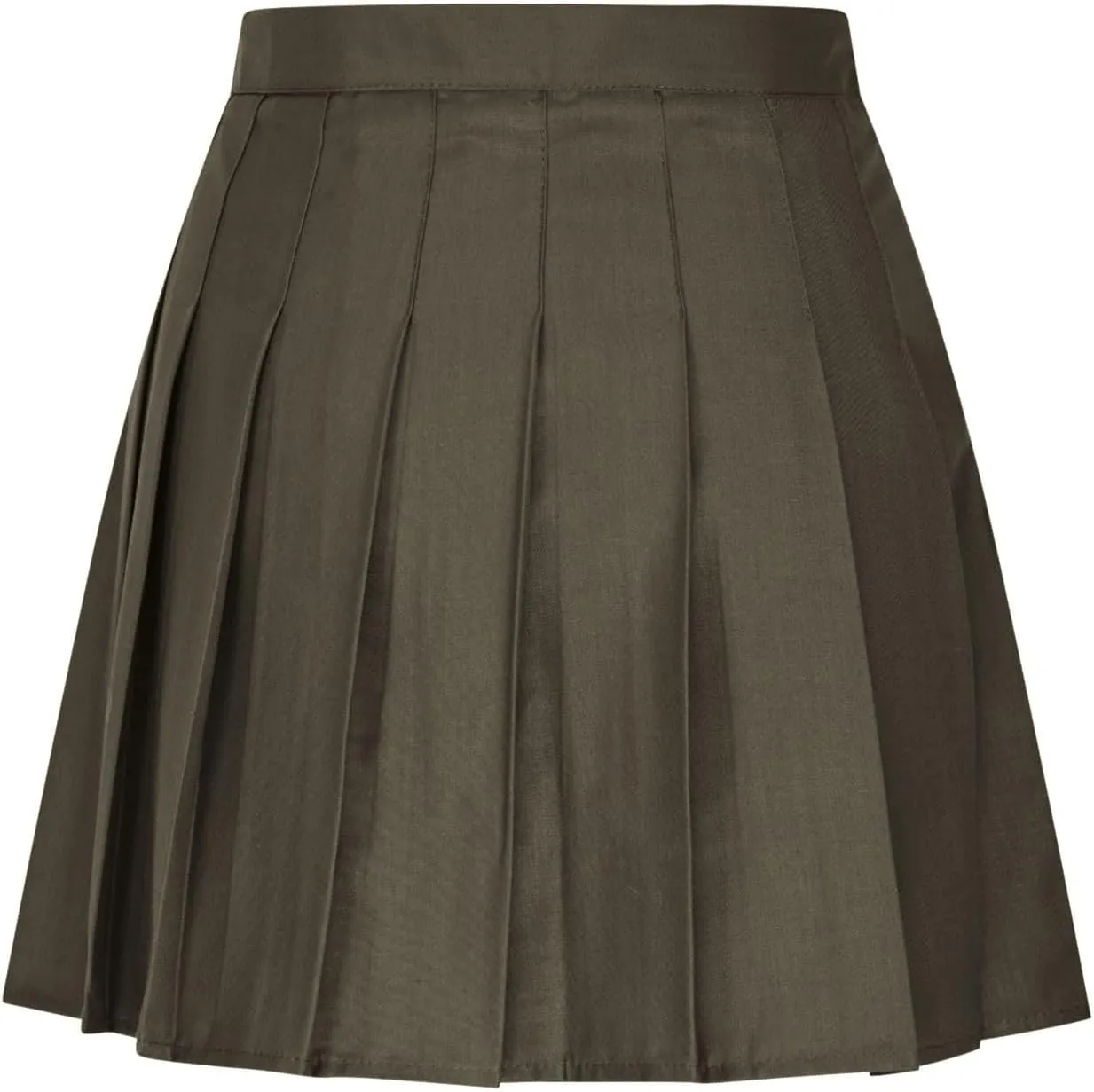 Oplxuo Pleated Skirts for Women Y2k Mini Skirt High Waist Casual Short Skirts Uniform Micro Skirt