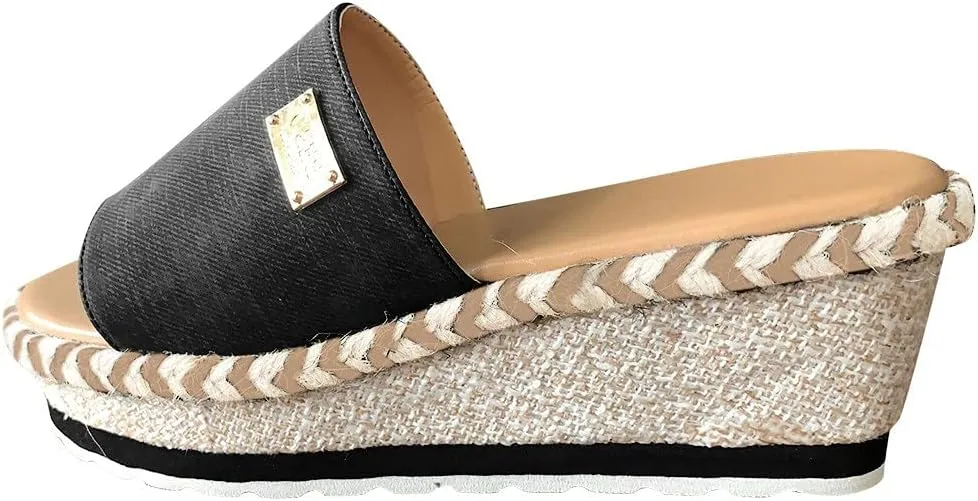 Orthopedic Sandals for Women Dressy Summer Orthotic Slides Shoes Wide Width Comfortable Walking Sandals with Arch Support