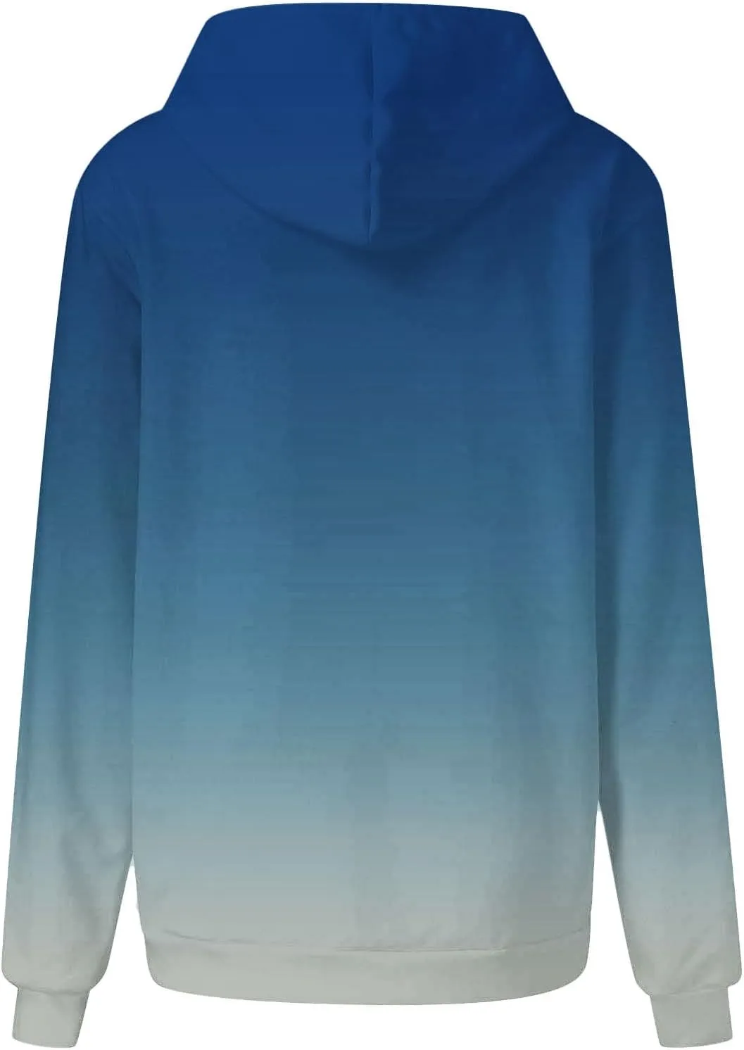 Oversized Sweatshirts for Women Loose Fit Gradient Color Long Sleeve Causal Hooded Shirts Fashion Pullover Hoodies