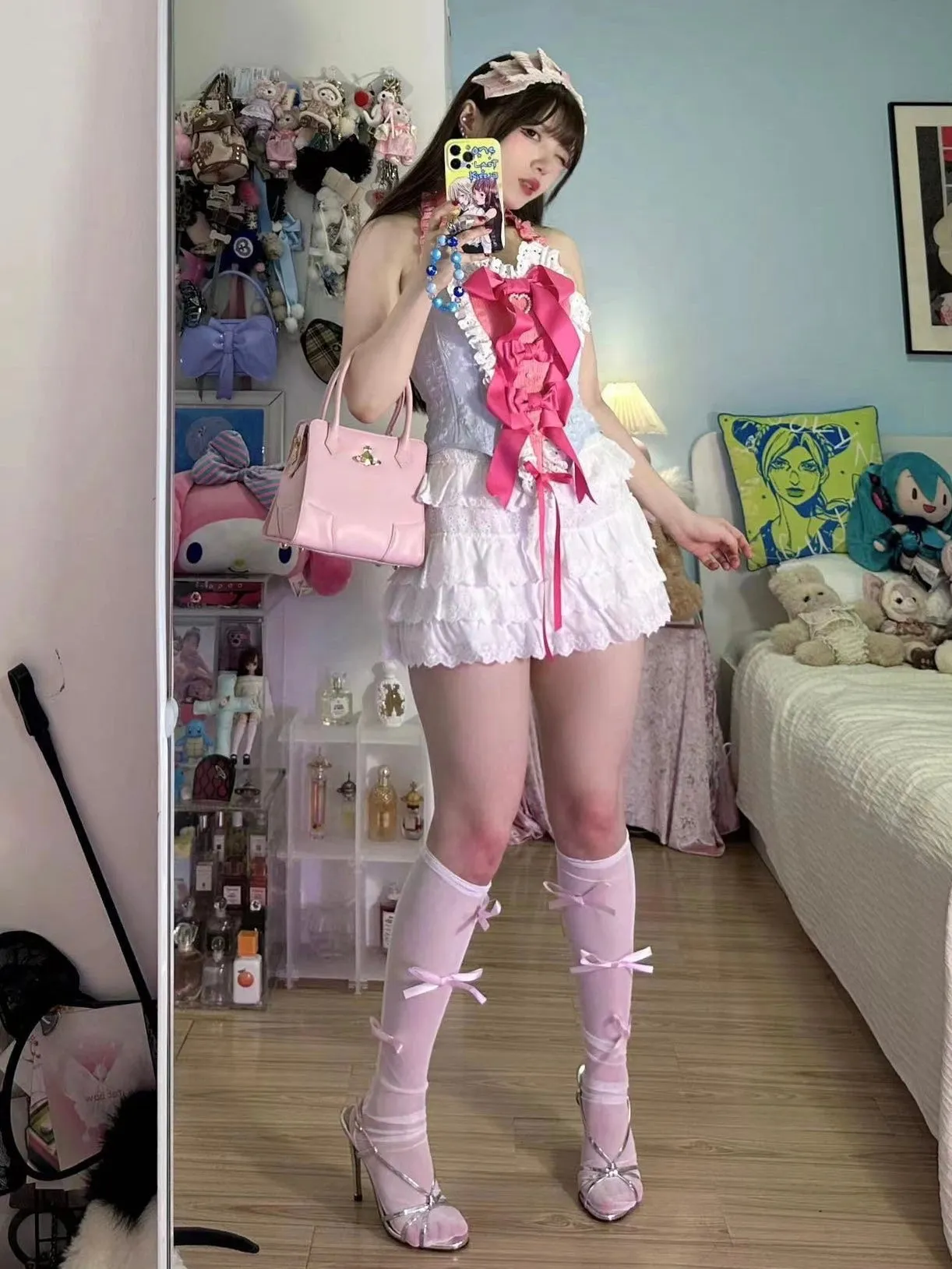 [PeilieeShop x Stasera] Ribbon Poem Handmade Corset Top
