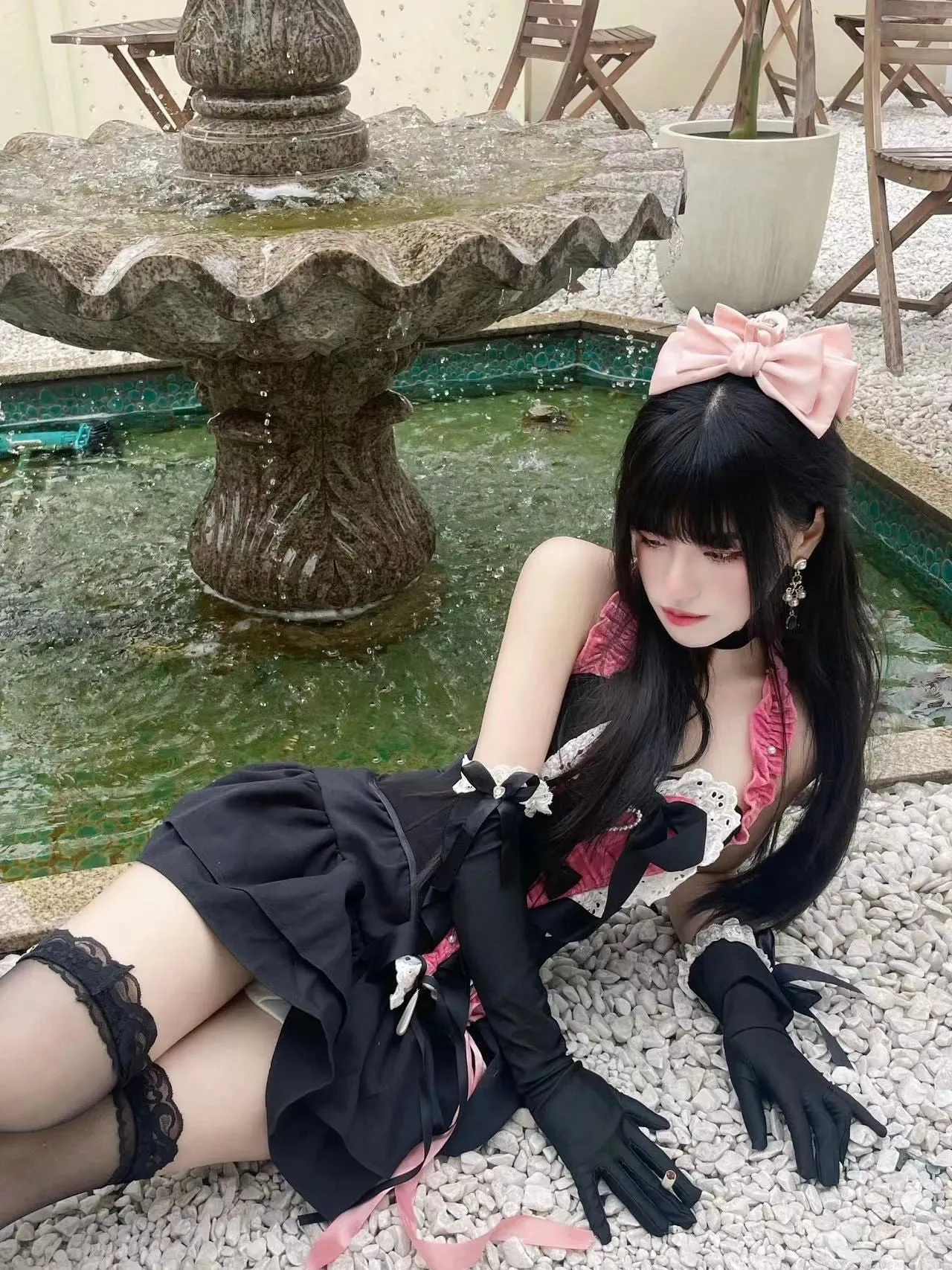 [PeilieeShop x Stasera] Ribbon Poem Handmade Corset Top