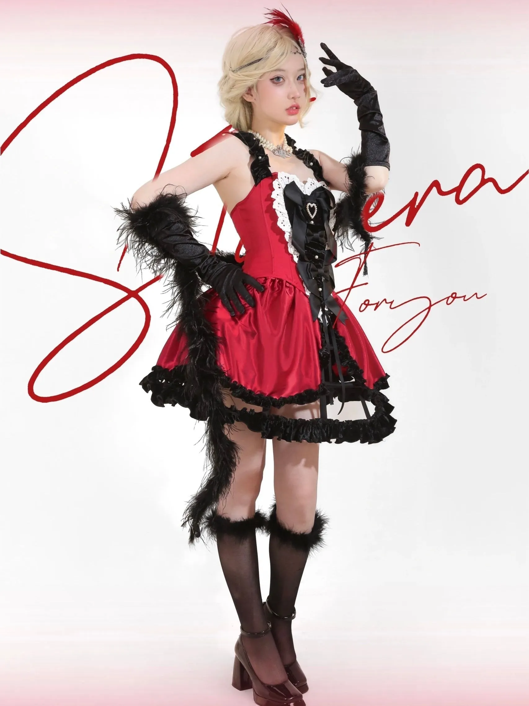 [PeilieeShop x Stasera] Ribbon Poem Handmade Corset Top