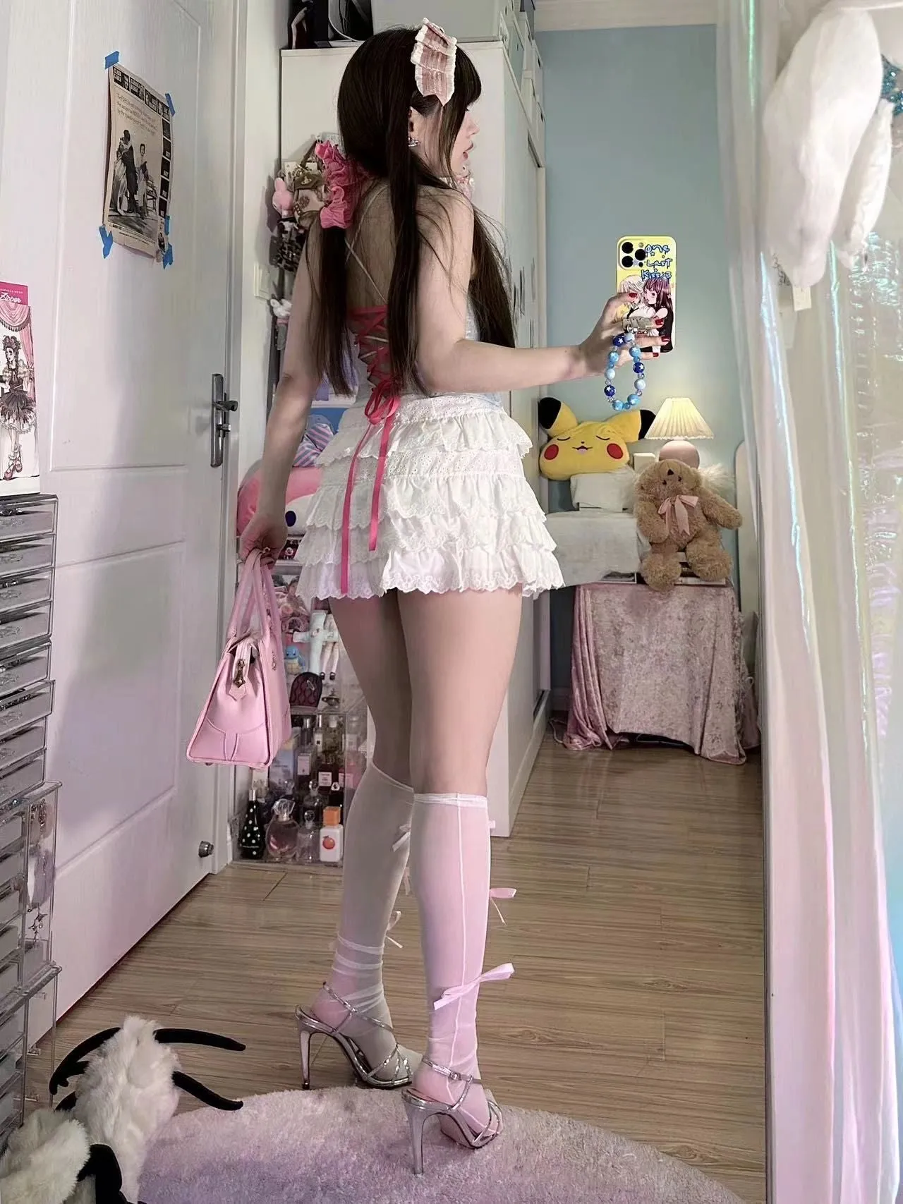 [PeilieeShop x Stasera] Ribbon Poem Handmade Corset Top