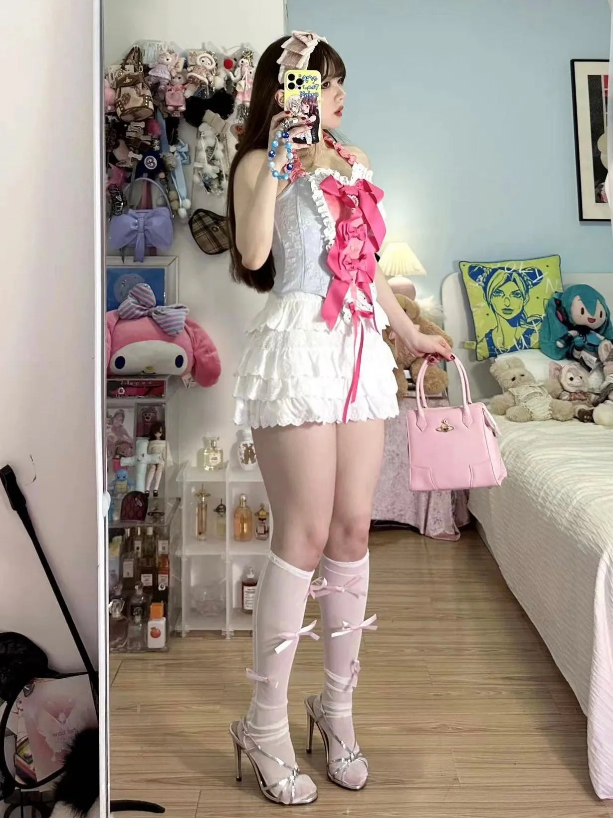 [PeilieeShop x Stasera] Ribbon Poem Handmade Corset Top
