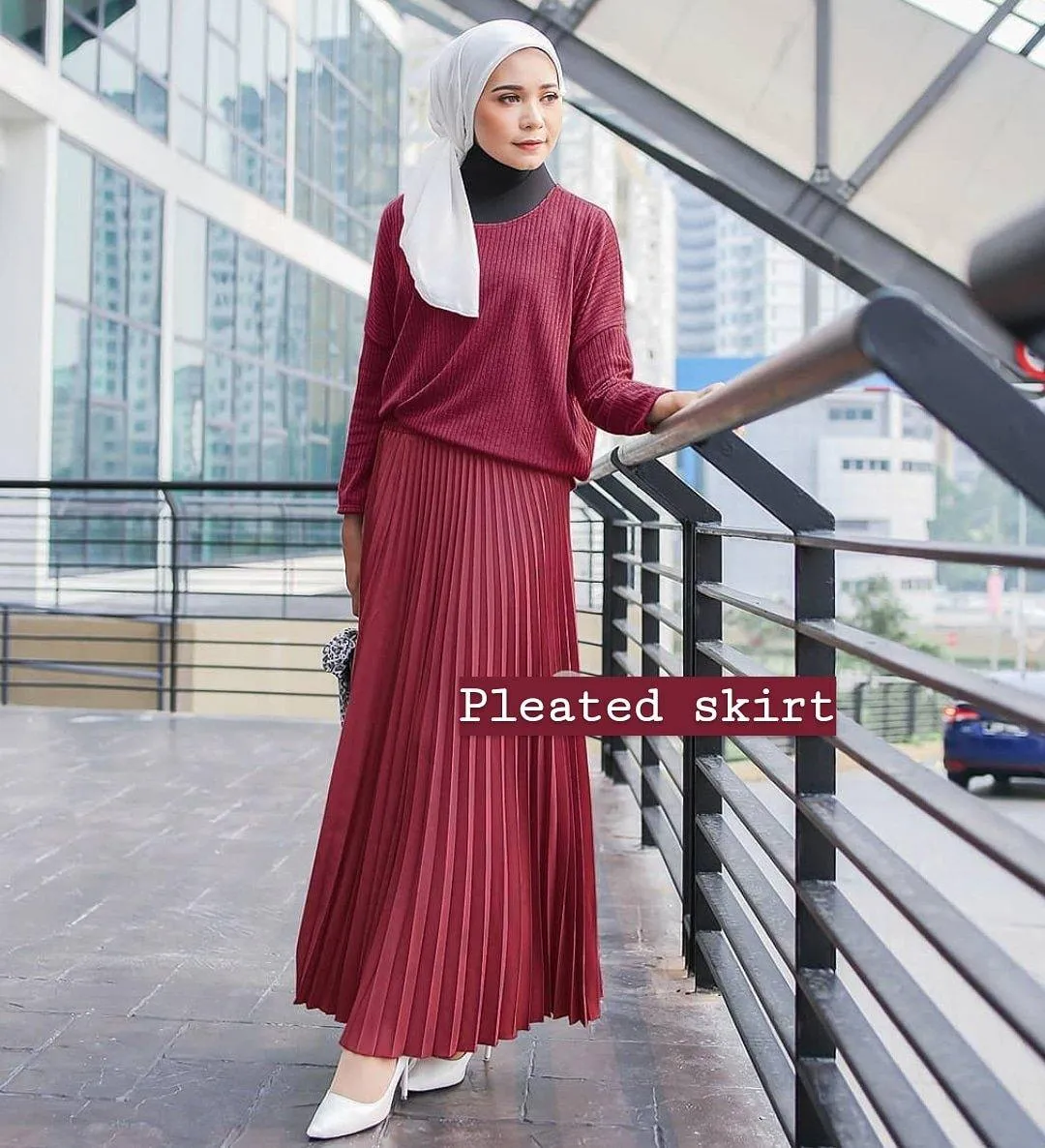 Pleated Skirt