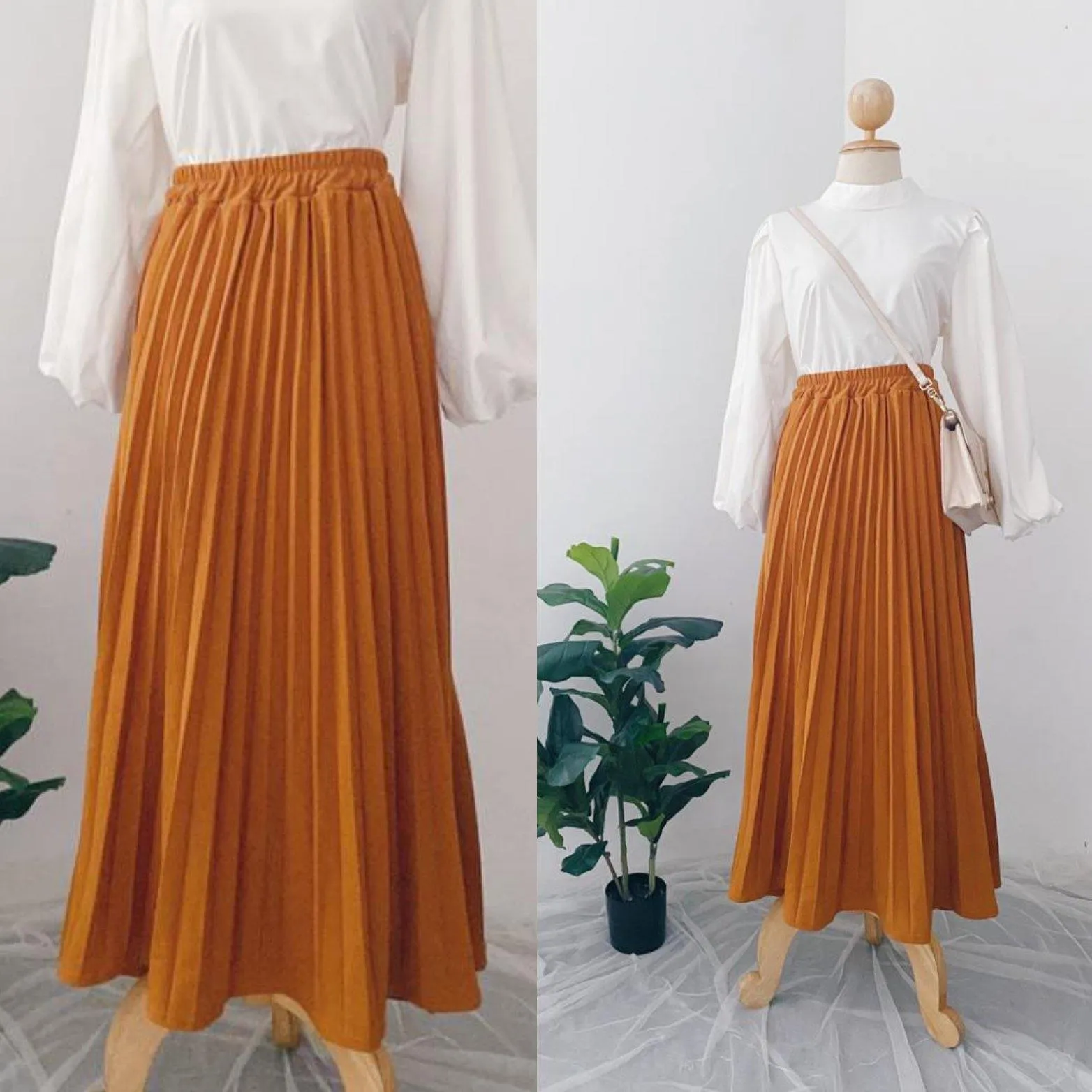 Pleated Skirt