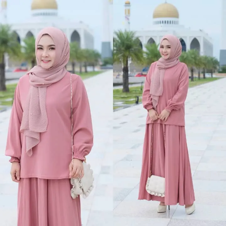 Pleated Skirts Kurung Sets - Iryani
