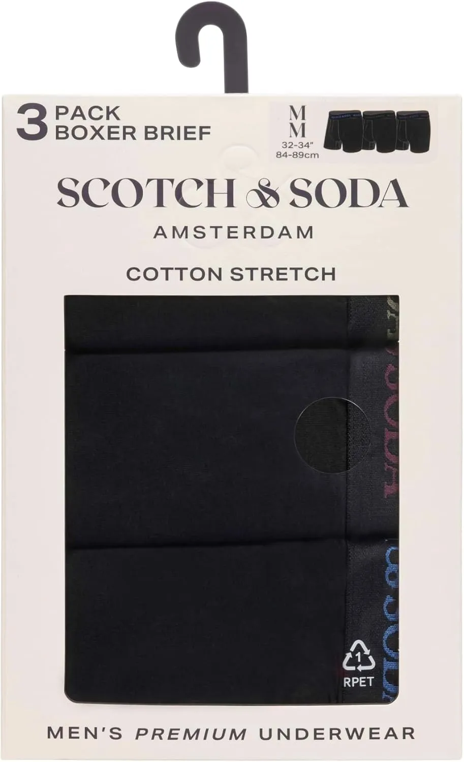 Scotch & Soda Boxer Shorts Underwear Pack of 3