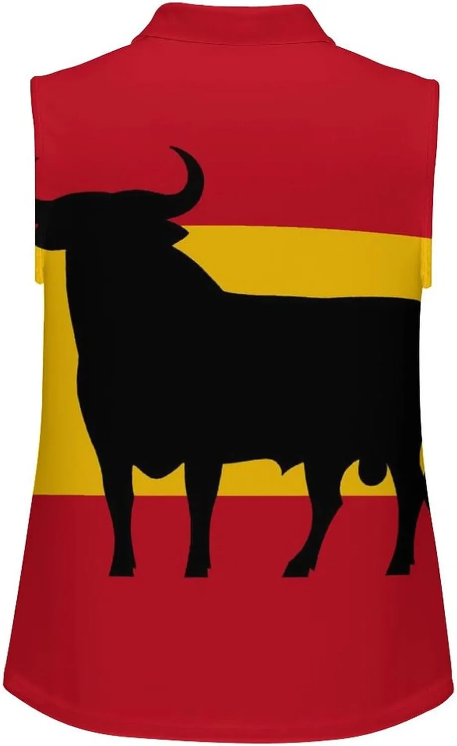 Spanish Bull Women's Sleeveless Golf Polo Shirts Athletic Tank Tops