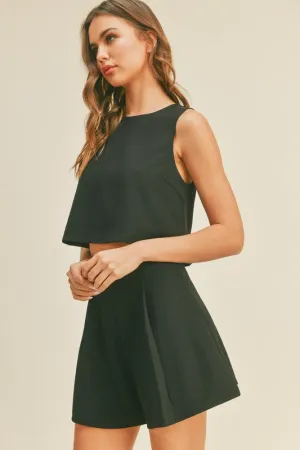 Textured Skorts