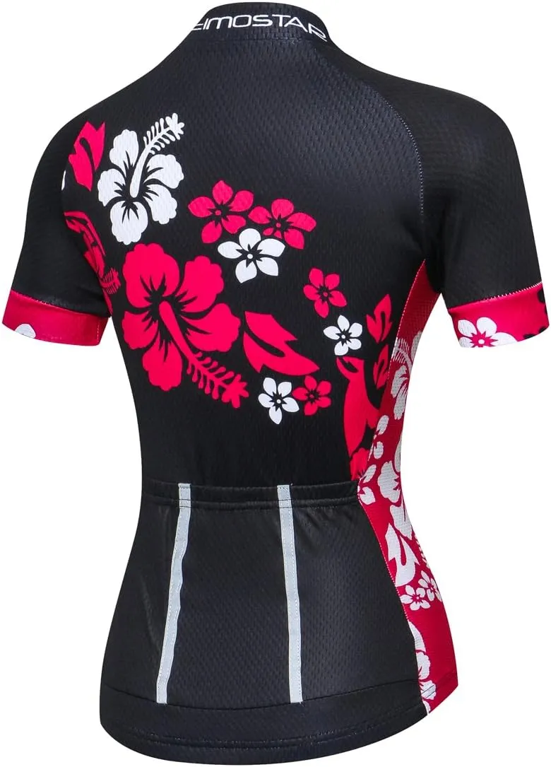 Women Cycling Jersey Sets MTB Bike Bib Shorts Sets Cycling Jersey Top Riding Road Bicycle Clothing Suits