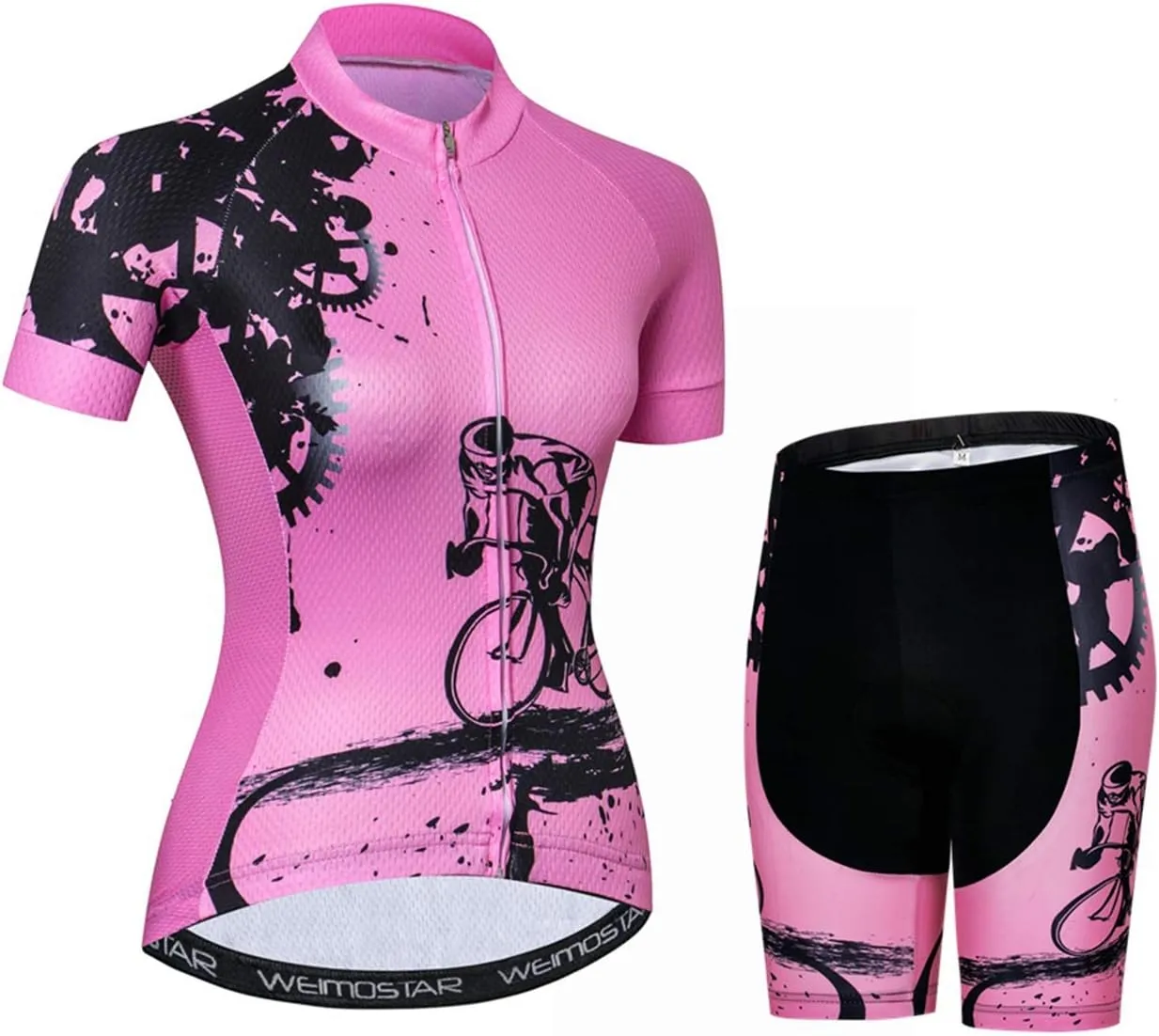 Women Cycling Jersey Sets MTB Bike Bib Shorts Sets Cycling Jersey Top Riding Road Bicycle Clothing Suits