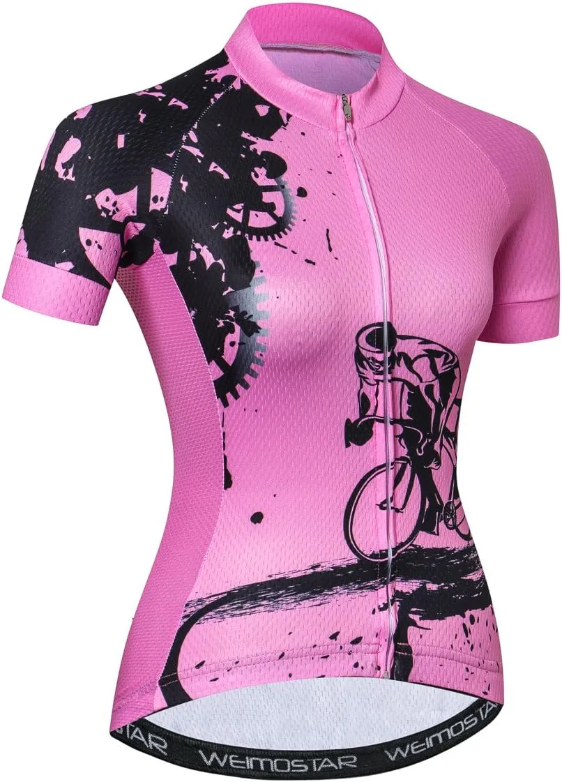 Women Cycling Jersey Sets MTB Bike Bib Shorts Sets Cycling Jersey Top Riding Road Bicycle Clothing Suits