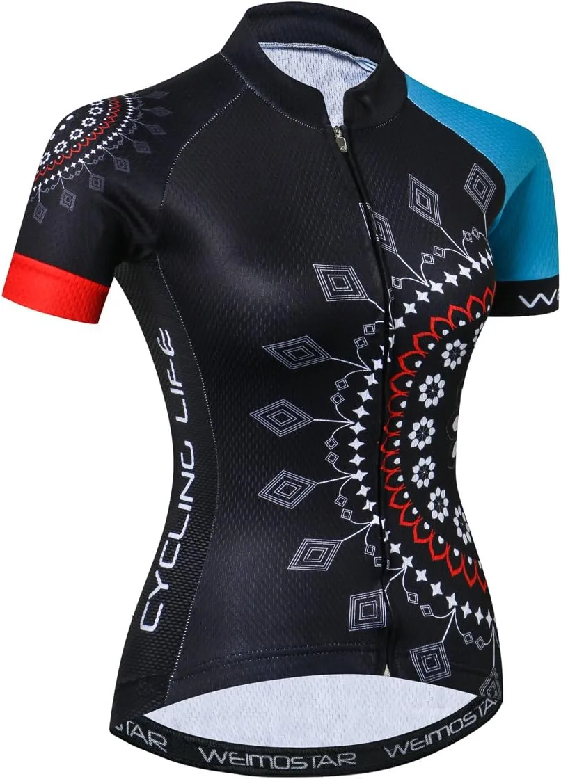 Women Cycling Jersey Sets MTB Bike Bib Shorts Sets Cycling Jersey Top Riding Road Bicycle Clothing Suits