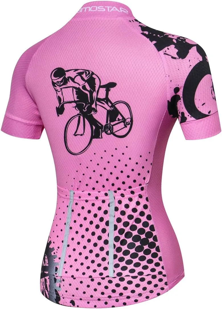Women Cycling Jersey Sets MTB Bike Bib Shorts Sets Cycling Jersey Top Riding Road Bicycle Clothing Suits