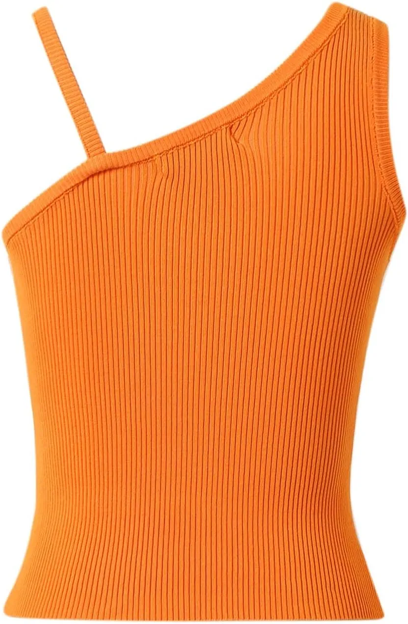 Women Fashion Solid Sexy Flower Bodice Casual Sleeveless Vest Lace Cold Shoulder Top